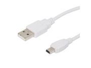 Fosmon USB 2.0 to Mini B Charge Data Cable for GPS Sony PS3 Controller Digital Cameras and More