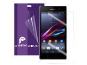 Fosmon Crystal Clear Screen Protector Shield for T Mobile Sony Xperia Z1S 4G LTE Retail Packaging 3 Pack