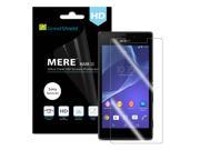 GreatShield MERE Mark II Ultra Clear HD Screen Protector for Sony Xperia M2 D2306 with Lifetime Warranty Retail Packaging 3 Pack