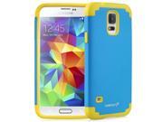 Fosmon HYBO DUOC Slim Fit Dual Layer Hybrid Case for Samsung Galaxy S5 Retail Packaging