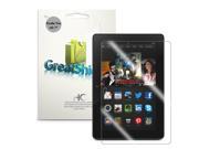GreatShield Ultra Smooth Clear Screen Protector Film for Amazon Kindle Fire HD 7 Inch Tablet 3 Pack LIFETIME WARRANTY