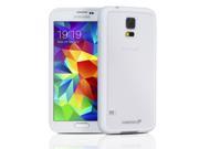 Fosmon HYBO BUMPER Samsung Galaxy S5 Case Slim Fit Cover with Frosted Hard Shell TPU Bumper for Samsung Galaxy S5 Retail Packaging