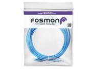 Fosmon Blue Cat6 Ethernet LAN Network Cable Male to Male 15ft
