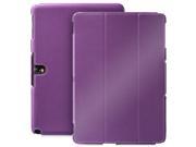 GreatShield VANTAGE Smart Cover PU Slim Leather Case with Kick Stand and Sleep Wake Function for Samsung Galaxy TabPRO 10.1 Note 10.1 2014 Edition Purple