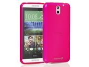 Fosmon DURA FRO Flexible TPU Case for HTC Desire 610 Hot Pink