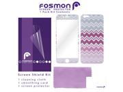Fosmon CHEVRON SOLID Skin Decal with Screen Protector for Apple iPhone 6 Plus 6s Plus 5.5 Pink