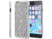 Vena TACT Quill Design Rubber Coated Polycarbonate Hard Case Cover for Apple iPhone 6 4.7 White