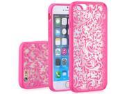 Vena TACT ARMOR Quill Design Hybrid PC TPU Case Cover for Apple iPhone 6 4.7 Pink