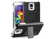 GreatShield Legacy Slim Fit Dual Layer Hybrid Phone Case Cover with Kickstand for Samsung Galaxy S5