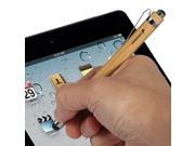 Fosmon NATURE Series 2 in 1 Ballpoint Pen Capacitive Stylus for Smartphones and Tablets Bamboo