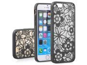 Vena TACT ARMOR Flora Design PC TPU Case Cover for Apple iPhone 6 Plus 5.5 Black