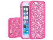 Vena TACT ARMOR Polygon Design PC TPU Case Cover for Apple iPhone 6 Plus 5.5 Pink