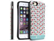 Vena ARCH SweetHeart Hybrid TPU PC Backplate Hard Shell Case for Apple iPhone 6 Plus 5.5 Teal