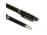 Fosmon EXECUTIVE Series 2 in 1 Ballpoint Pen and Capacitive Stylus for Smartphones and Tablets Black