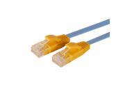 Fosmon Cat6 Flat Snagless Network Ethernet Patch Cable 100 Feet Light Blue