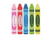 Fosmon YOUTH Series Children Capacitive Stylus for Smartphones and ablets Green Blue Pink Red and Yellow 5 Pack