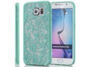 Vena URBAN QUILL Design PC TPU Case Cover for Samsung Galaxy S6 Teal