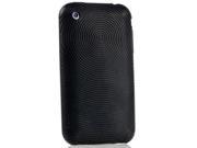 DragonFly Ripple Silicone Skin Case for Apple iPhone 3G 3GS Black