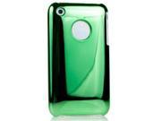 DragonFly Shine Polycarbonate Crystal Hard Case for Apple iPhone 3G 3GS Neon Green