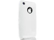 DragonFly Wet Shield Polycarbonate Crystal Hard Case for Apple iPhone 3G 3GS White