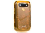DragonFly The Meridian Silicone Skin Case for Blackberry Bold 9700 Orange