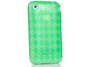 DragonFly The Britain Silicone Skin Case for Apple iPhone 3G 3GS Green