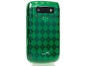 DragonFly The Britain Silicone Skin Case for Blackberry Bold 9700 Green