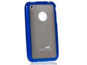 DragonFly Rezza Hard Shell Case for Apple iPhone 3G 3GS Blue