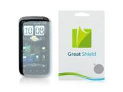 GreatShield Ultra Smooth Clear Screen Protector Film for HTC Sensation 4G HTC Pyramid 3 Pack