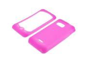 Fosmon Soft Silicone Case fits Samsung Moment M900 Pink