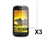 Fosmon 3 Pack Premium Quality Crystal Clear Screen Protector for T Mobile myTouch 4G