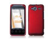 Fosmon Rubberized Hardshell Case for HTC EVO Shift 4G Red