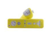 Fosmon Silicone Skin for Nintendo Wii Remote and Nunchuck Yellow