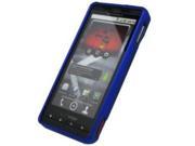 Fosmon Rubberized Protective Case fits Motorola Droid X MB810 Blue