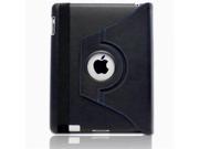 GreatShield Rotating Folio Style Leather Case for iPad 2