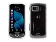 Clear Snap On Crystal Cover Case For Samsung Mythic A897 by Fosmon