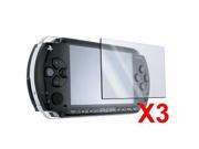 3pcs of Screen Protector for Sony Playstation PSP Slim