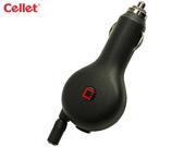 Cellet Retractable Car Charger w 5 Connectors for Samsung R810 Impression SGH A877 Instinct S30