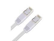 Fosmon Cat 7 Shielded Network Ethernet Cable White 6ft