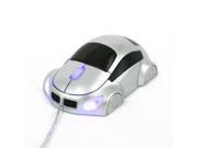 SILVER BMW Car Style USB Optical Mouse M3 M5 E46 3 Series 5 series Compatible with MS Windows 95 98 Me 2000 XP NT MAC OS9 or Above
