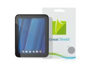 GreatShield Ultra Smooth Clear Screen Protector Film for HP Touchpad Touchscreen Tablet 3 Pack