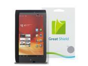 GreatShield Ultra Smooth Clear Screen Protector Film for Acer Iconia Tab A100 7 Inch Tablet 3 Pack