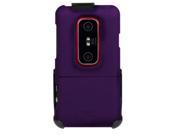 Seidio SURFACE Case Holster Combo for HTC EVO 3D Amethyst Purple