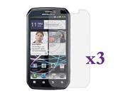 Fosmon Crystal Clear Screen Protector Shield for Motorola Photon 4G MB855 3 pack