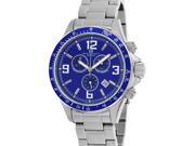 Oceanaut OC3321 Baltica Chronograph Stainless Steel Case and Bracelet Blue Tone Dial Date Display