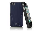 iSkin ARIPH4 BE2 Aura Case for iPhone 4 4S Blue