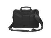 Evecase 12.5 ~ 13.3 inch Ultrabooks Laptop NetBook MacBook Multi functional Neoprene Messenger Case Tote Bag with Handle and Carrying Strap Black