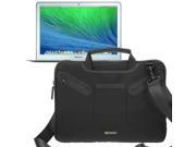 Evecase Multi functional Neoprene Messenger Case Tote Bag for Apple MacBook Air 13 inch 2014 MD761LL B MD760LL B 13.3 Inch Laptop NEWEST VERSION