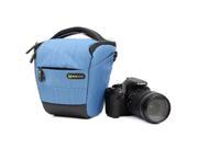 Evecase Blue Digital SLR Camera Holster Case Bag for Canon EOS 5DS 5DS R T6i T6s EOS 7D Mark II SL1 T5i T5 T4i T3i T2i 70D 60D and more DSLR Cameras