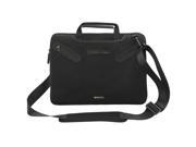 Evecase 14 14.5 inch Ultrabooks Laptop NetBook MacBook Multi functional Neoprene Messenger Case Briefcase Tote Bag with Handle and Carrying Strap Black